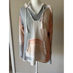 Womens Ripcurl Cala Vadella Crochet Beach Sweater MEDIUM